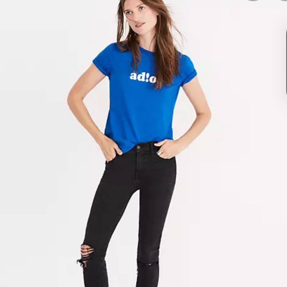 madewell “adios” shirt! size medium